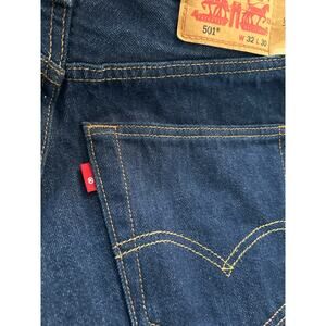 Levi’s Men’s 501 Original Fit Straight Leg Denim Jeans Size 32x30 Blue men3216